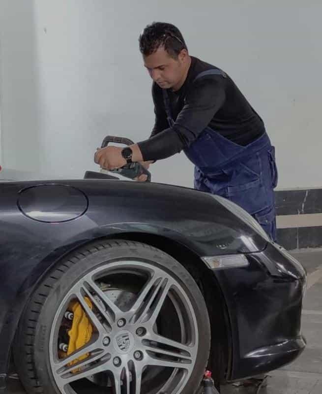 عکس پولیش سرامیک حرفه ای و کارواش سیار موتورشویی تضمینی در دروس