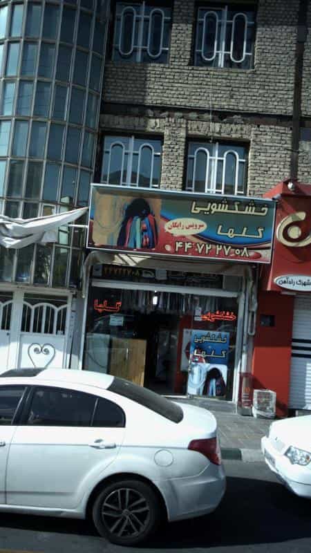 عکس خشکشویی گلها در گلستان