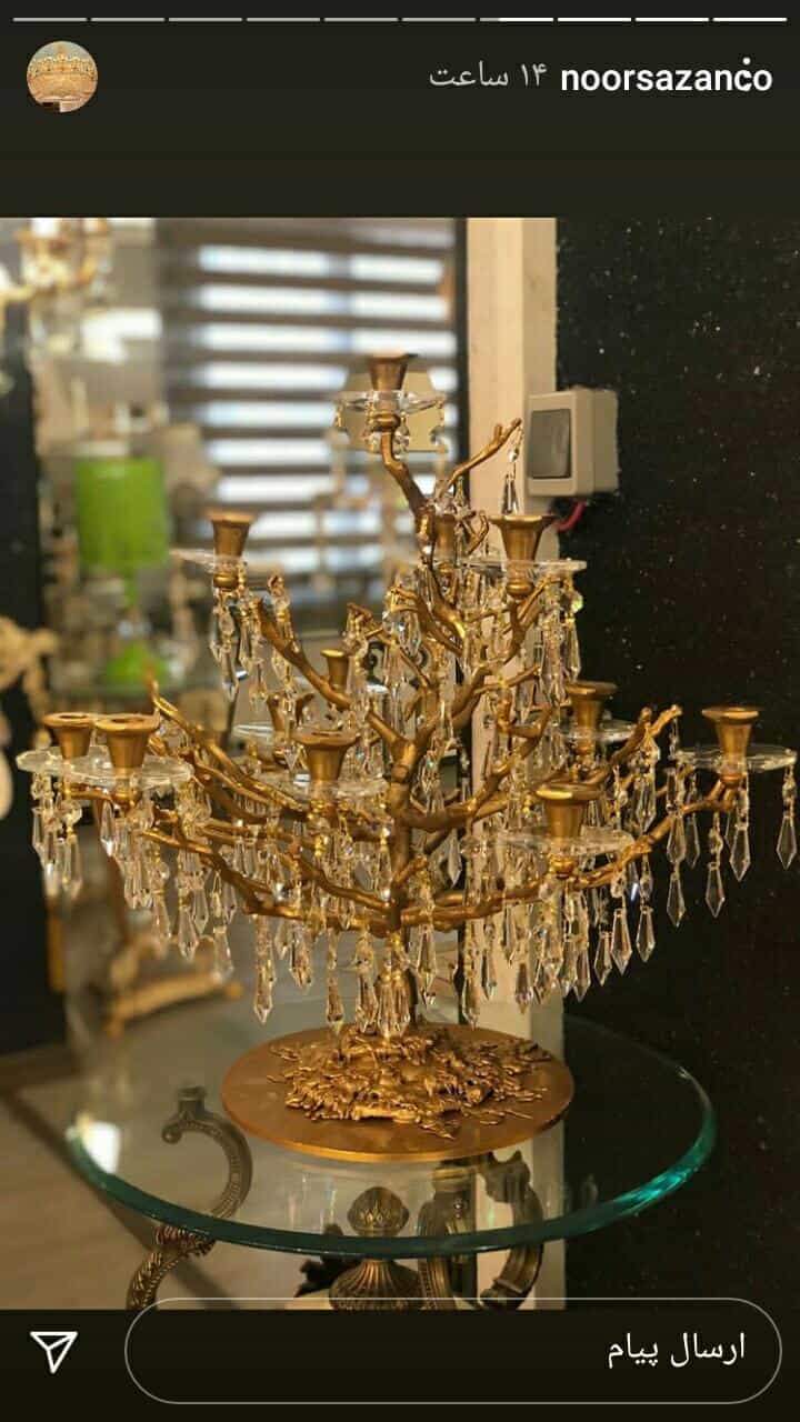 عکس لوستر ترابی در سنگلج