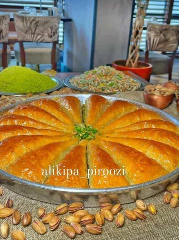 عکس باقلوای ترکی علی کیپا پیروزی در پرستار