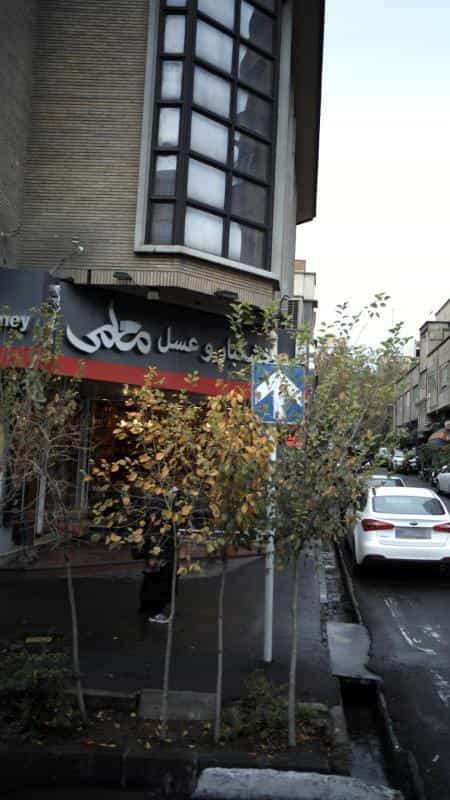 عکس خشکبار و عسل معلمی در سنایی