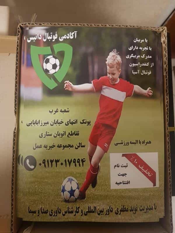 عکس آکادمی فوتبال داتیس در پونک شمالی