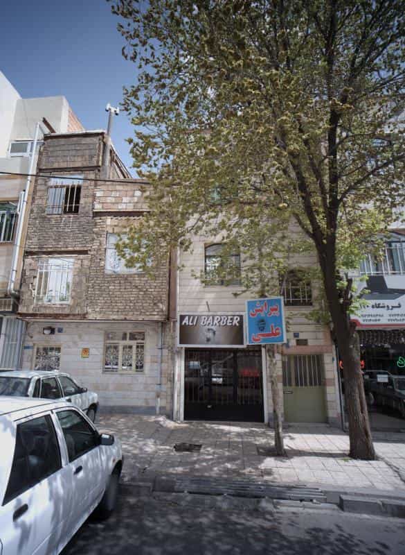 عکس پیرایش علی در خاک سفید