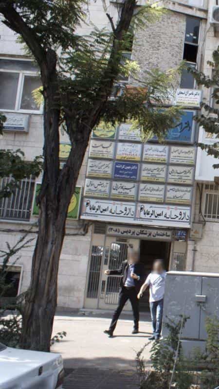 عکس آرایش انوش در تهرانپارس غربی