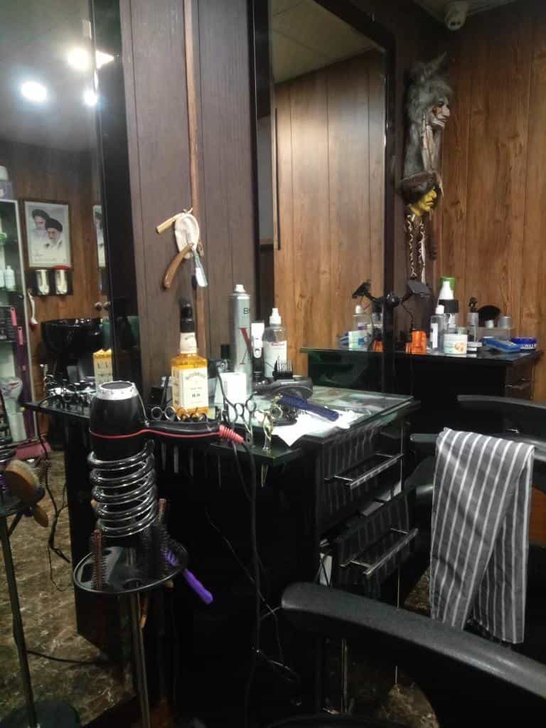 عکس آرایشگاه مردانه چهره روز در جنت آباد مرکزی