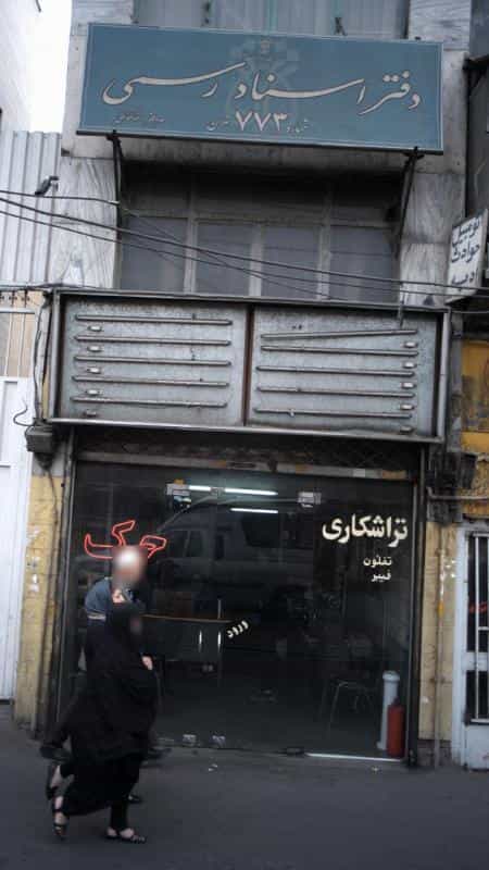عکس تراشکاری در باغ خزانه
