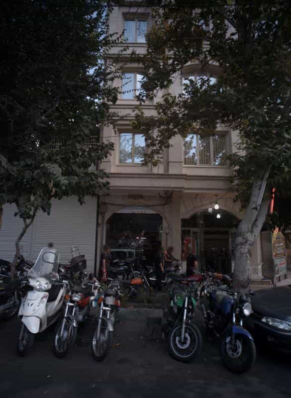 عکس فروشگاه موتورسیکلت در شکوفه