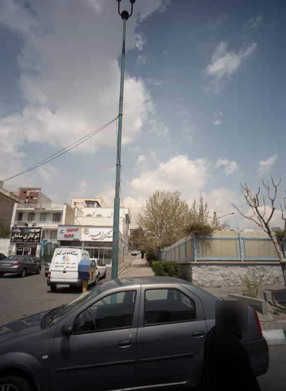 عکس اتومبیل حمید در حکیمیه