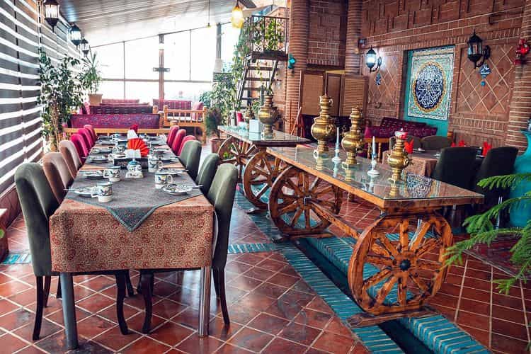 عکس سفره خانه سنتى هتل بلور در ایرانشهر