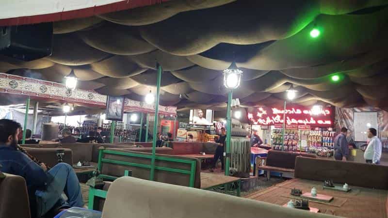 عکس سفره خانه سنتی نارون در سیزده آبان