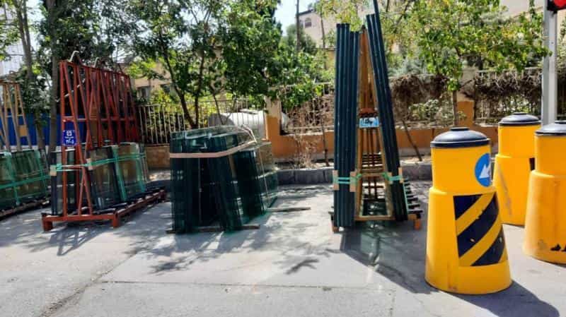 عکس شیشه قراخان در بهاران