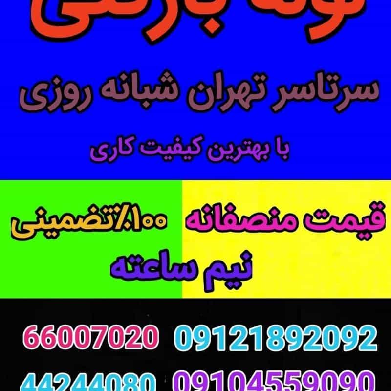 عکس لوله بازکنی بهمن در جنت آباد مرکزی