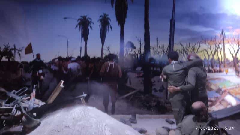 عکس باغ موزه دفاع مقدس در داوودیه