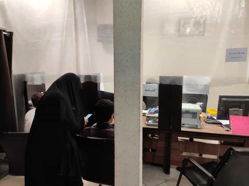 عکس پلیس + ده در ولیعصر