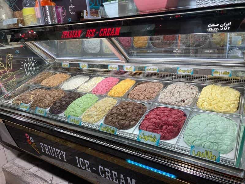 عکس آبمیوه و بستنی ملو در تهرانپارس شرقی