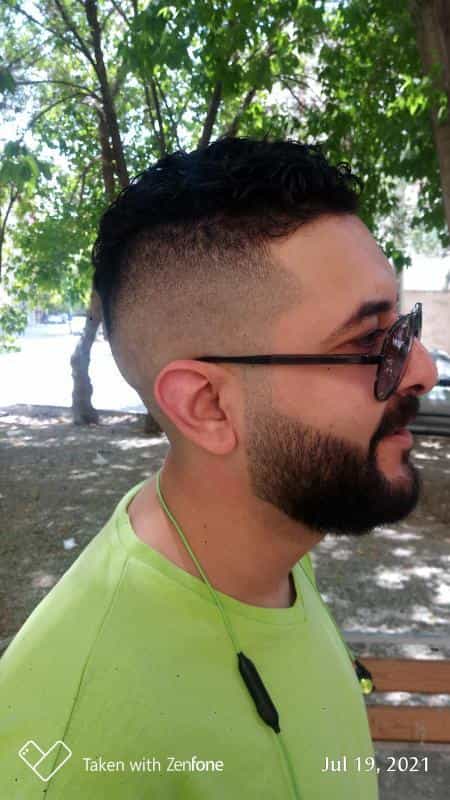 عکس پیرایش حسام در محله نورباران اصفهان 