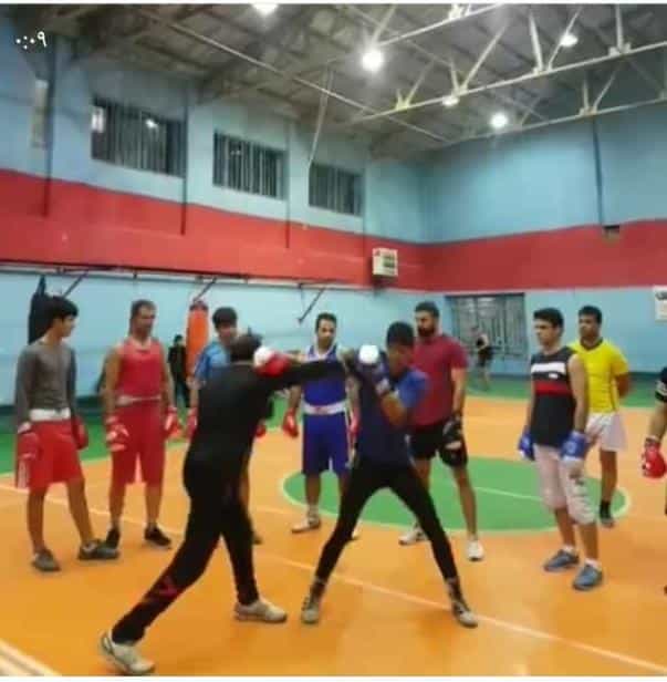 عکس باشگاه بوکس در محله دستگرده اصفهان 