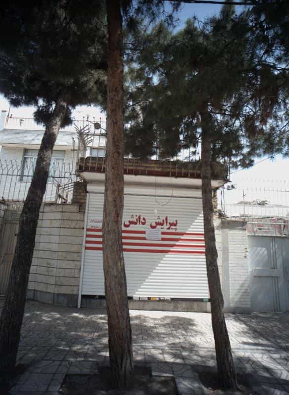 عکس پیرایش دانش در محله فرهنگیان مشهد 