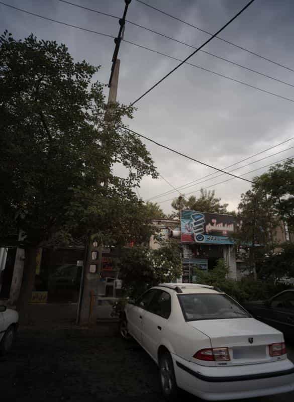 عکس آرایش گلشن در محله کوشش مشهد 
