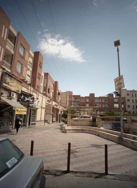 عکس آرایشگاه مردانه پیکاسو در محله حجاب مشهد 