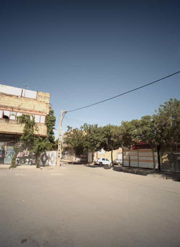 عکس پیرایش کیان در محله شهید قربانی مشهد 