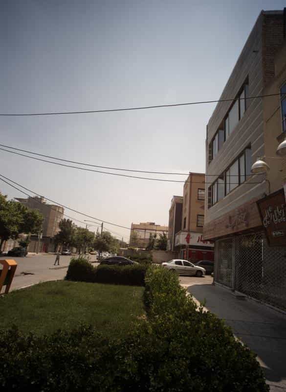 عکس زیبایی ژالین در محله سرافرازان مشهد 