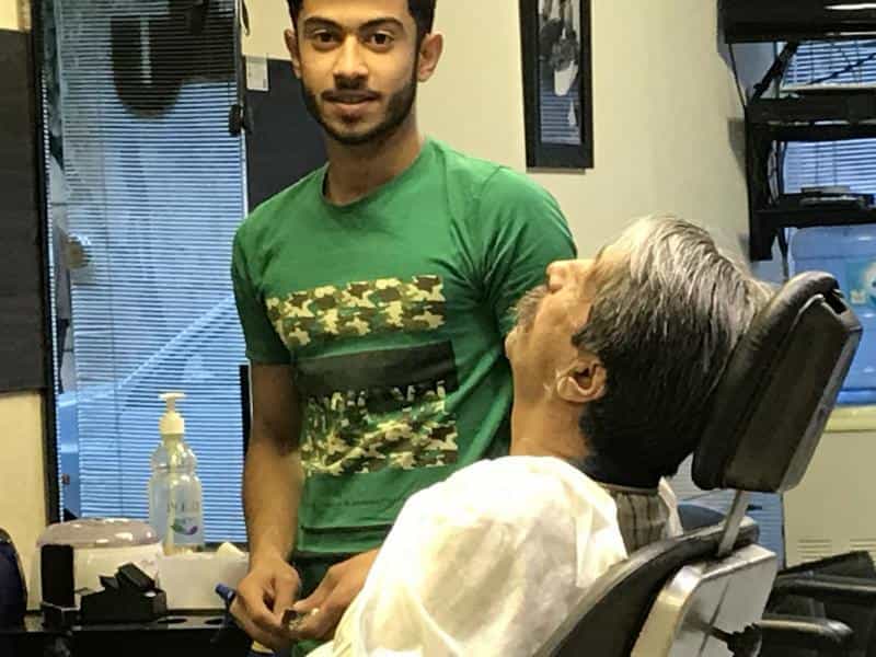 عکس آرایشگاه تانیش در محله بهشت مشهد 