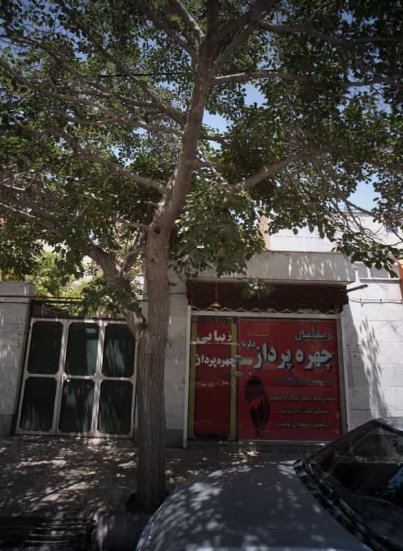 عکس زیبایی چهره پرداز دلربا در استاد یوسفی خراسان رضوی