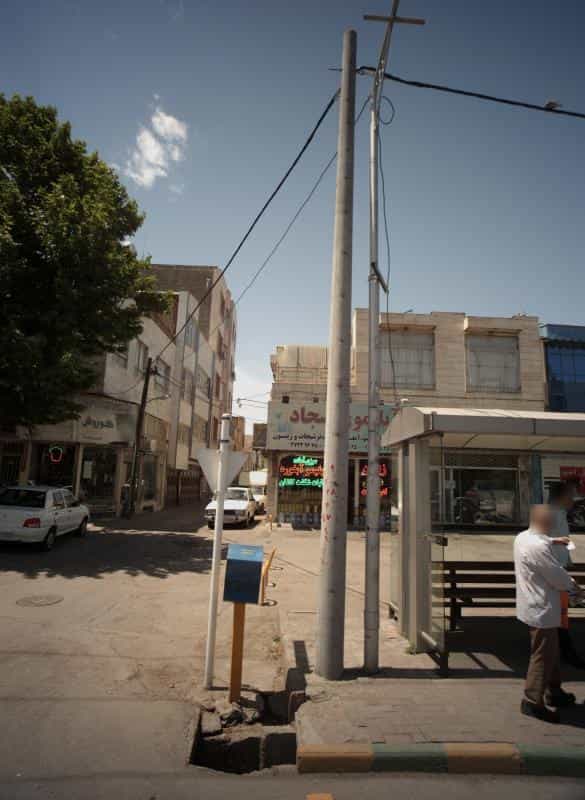 عکس آرایشگاه مردانه کوروش در آیت الله عبادی مشهد