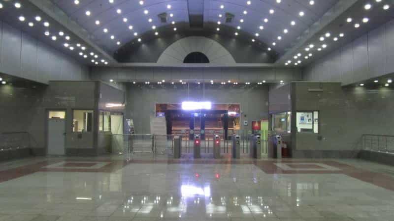 عکس ایستگاه مترو جابر در جابرانصاری اصفهان