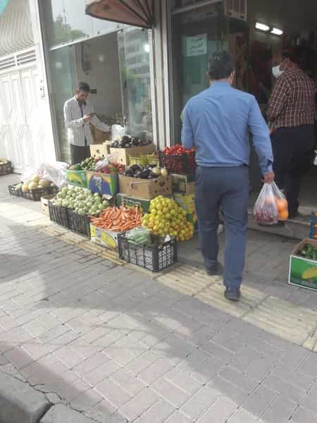 عکس میوه فروشی جعفری در همت آباد اصفهان