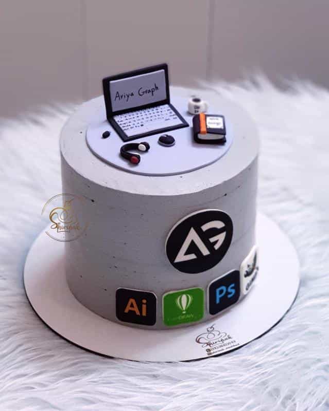 عکس کیک خانگی شیرینک در رضاشهر مشهد