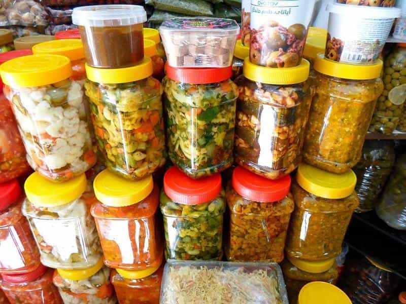 عکس محصولات طبیعی بهار نارنج(آبلیمو آبغوره زیتون ترشیجات) در هدایت مشهد