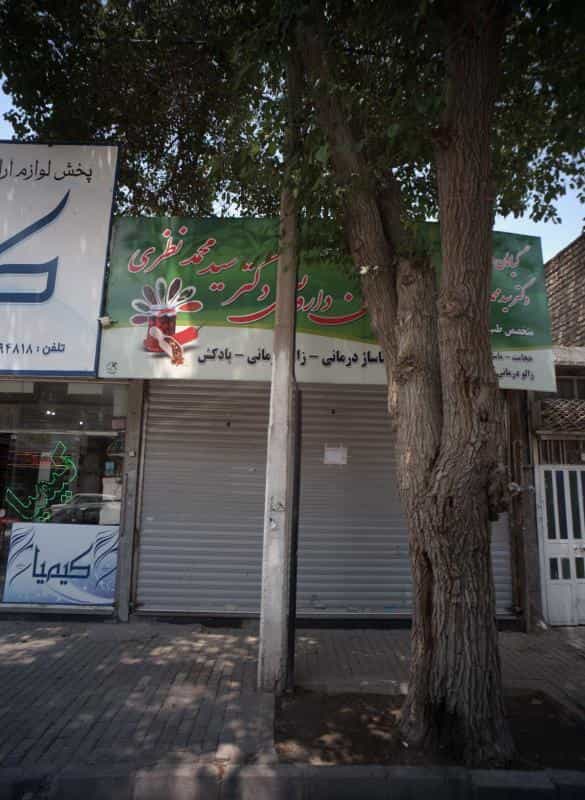 عکس گیاهان دارویی دکتر سید محمد نظری در طلاب مشهد