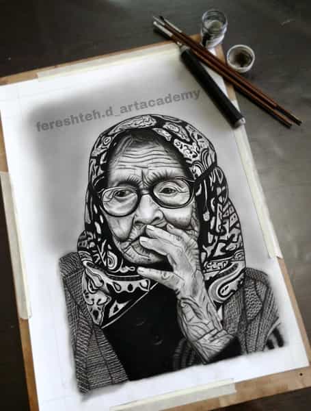 عکس آموزشگاه نقاشی فرشته دیده ور در رکن الدوله غربی اصفهان