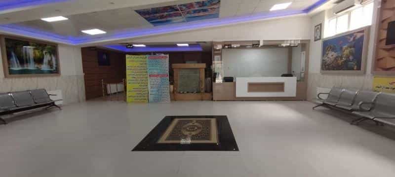 عکس استخر آسمان در فرودگاه مشهد