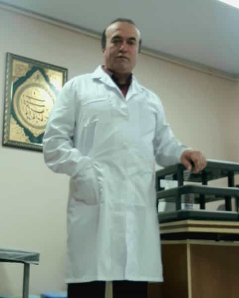عکس دکتر علی قربانی حیدری در مدائن تهران