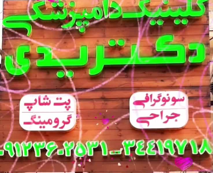 عکس کیلنیک دامپزشکی دکتر یدی کرج