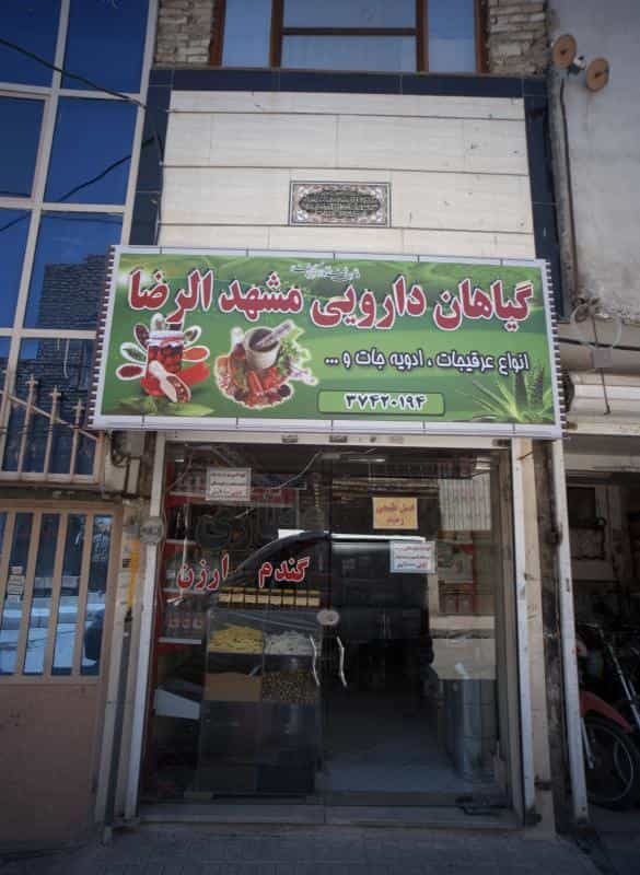 عکس گیاهان دارویی مشهد الرضا در بهمن مشهد