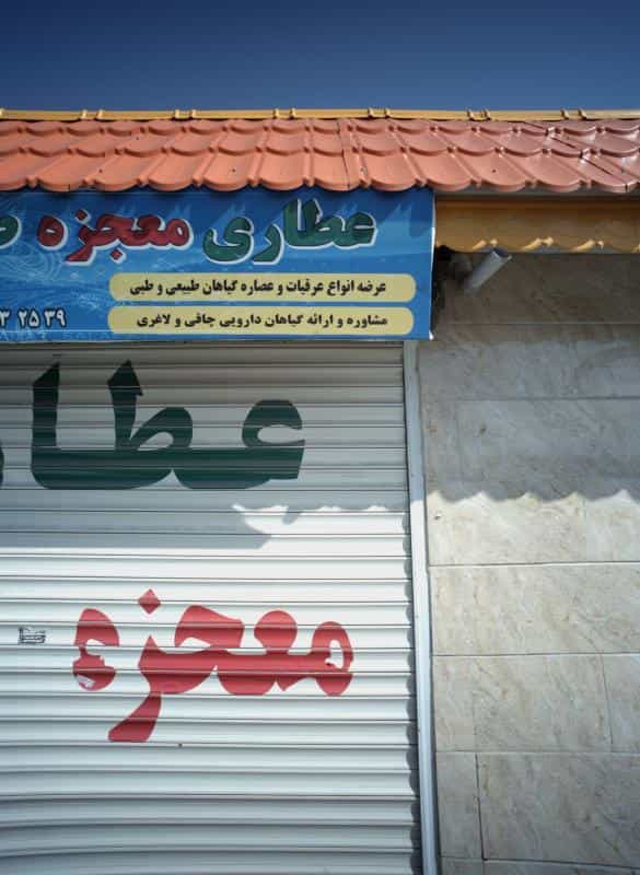 عکس عطاری معجزه طبیعت در پورسینا مشهد