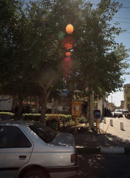 عکس الکتریکی در خواجه ربیع مشهد