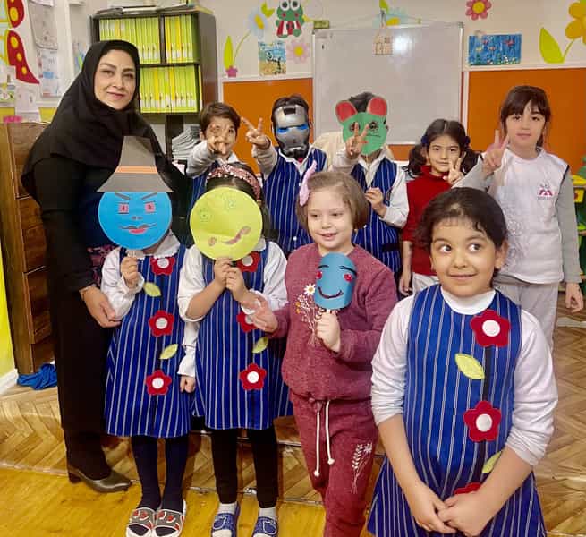 عکس مهدکودک زرافشان در گوهرشاد مشهد