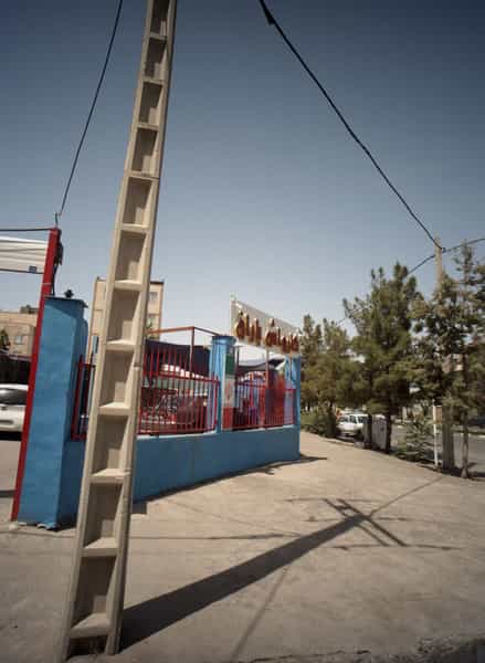 عکس کارواش باران در شاهد مشهد