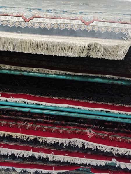 عکس قالیشویی ابریشم رشت در حافظ رشت