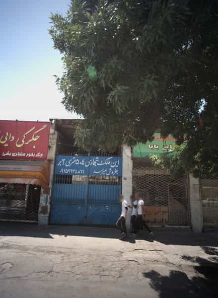 عکس جیگرکی و سیرابی فروشی حاج بابا در کوشش مشهد