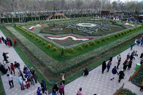 عکس نمایشگاه گل پارک لاله ها (بوستان شهید چمران) کرج