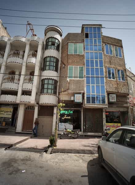 عکس مسکن برغمدی در خاک سفید تهران