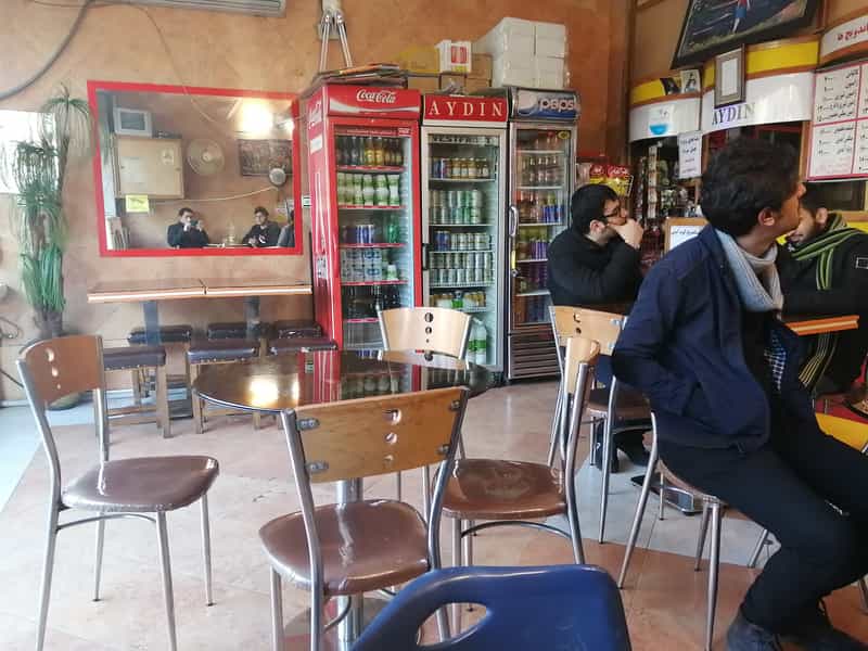 عکس فست فود آیدین پاشا در داوودیه تهران