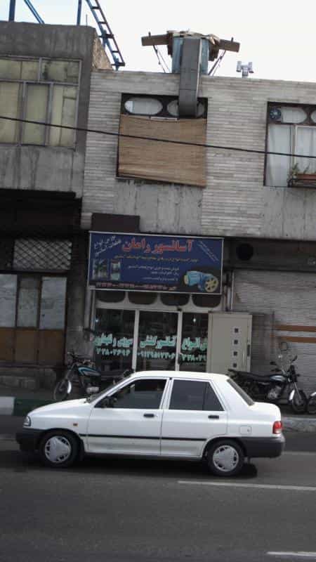 عکس آسانسور رامان در افسریه شمالی تهران