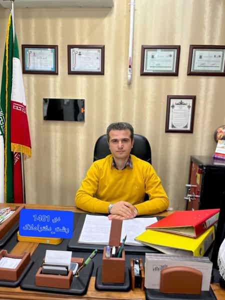 عکس دپارتمان مسکن غفوری _کارشناس امورملکی؛مهدی باخدا شهرک گلها رشت